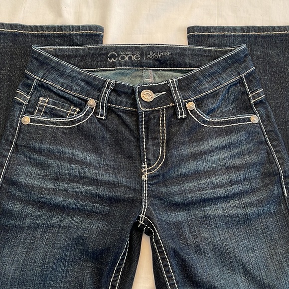 Warehouse One High Rise Boot Cut Jeans - Picture 3 of 10